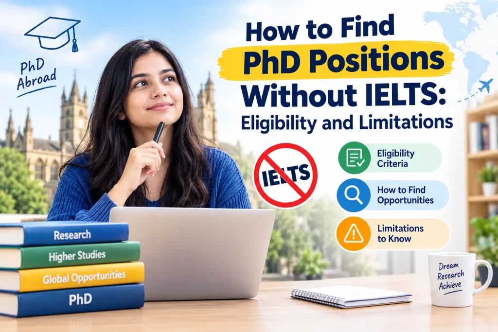 How to Find PhD Positions Without IELTS_ Eligibility and Limitations